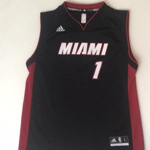NBA Miami Heat Adidas jersey Bosch 1